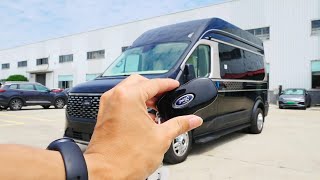 The Ford Transit Camper Van - Exterior And Interior