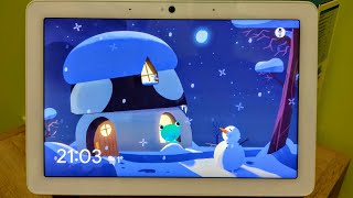 Google Weather Frog - Winter