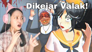 Drama Horror Sakura! Dikejar Hantu Suster Valak! [Sakura School Simulator Indonesia]