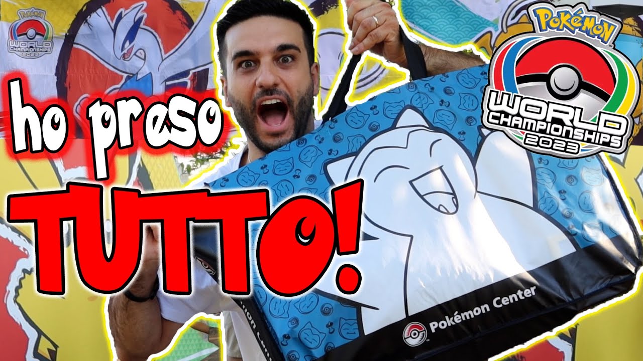 TUTTI i nostri ACQUISTI nel POKEMON CENTER dei MONDIALI a YOKOHAMA