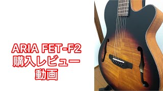 ARIA （アリア）FET-F2購入レビュー動画