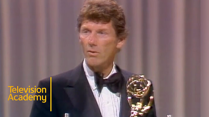 Robert Butler Wins Outstanding Directing Emmy | Emmys Archive (1974)