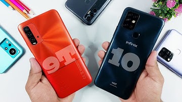 Xiaomi Redmi 9T Vs Infinix Hot 10 Speed Test & Comparison