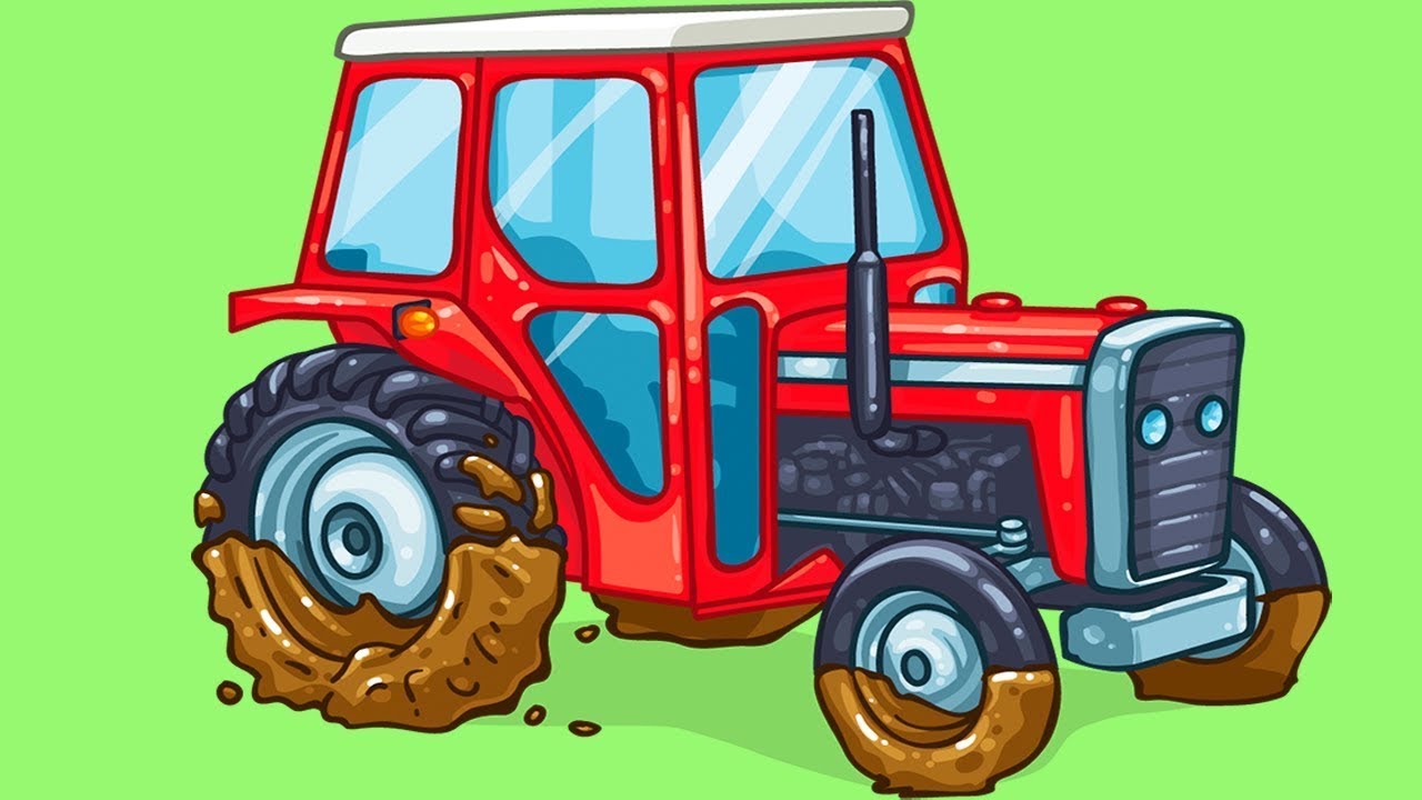 машинка про трактор. гоша трактор гоша. тракторы мультяшные. трактор гоша и бигфут. трактор павлик.