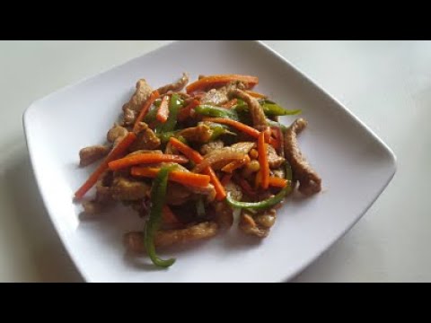 Cerdo Fajitas De