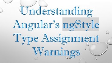 Understanding Angular