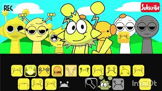 Incredibox Sprunki - Every Simon Singing Together Retake, Sprunout, Sprunksters But, Pyramixed