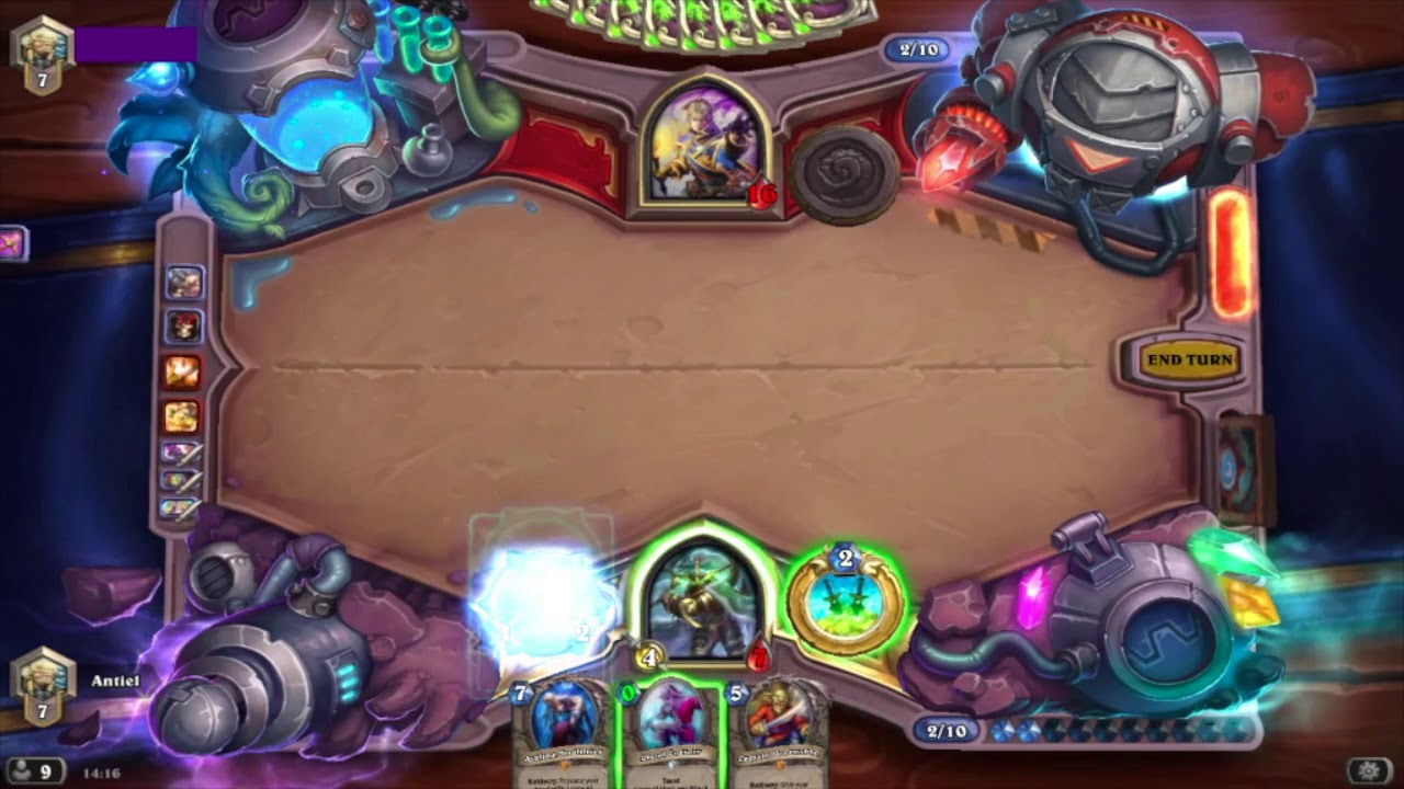 Chef Nomi Priest Mocked by Azalina Tempo Rogue- Hearthstone - Rise of Shadows