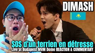 Dimash - SOS d'un terrien en détresse - Live at Budapest MVM Dome REACTION