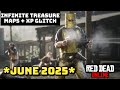 *OP GLITCH* INFINITE TREASURE MAPS + XP GLITCH - RDR2 ONLINE - RED DEAD ONLINE RED DEAD REDEMPTION 2