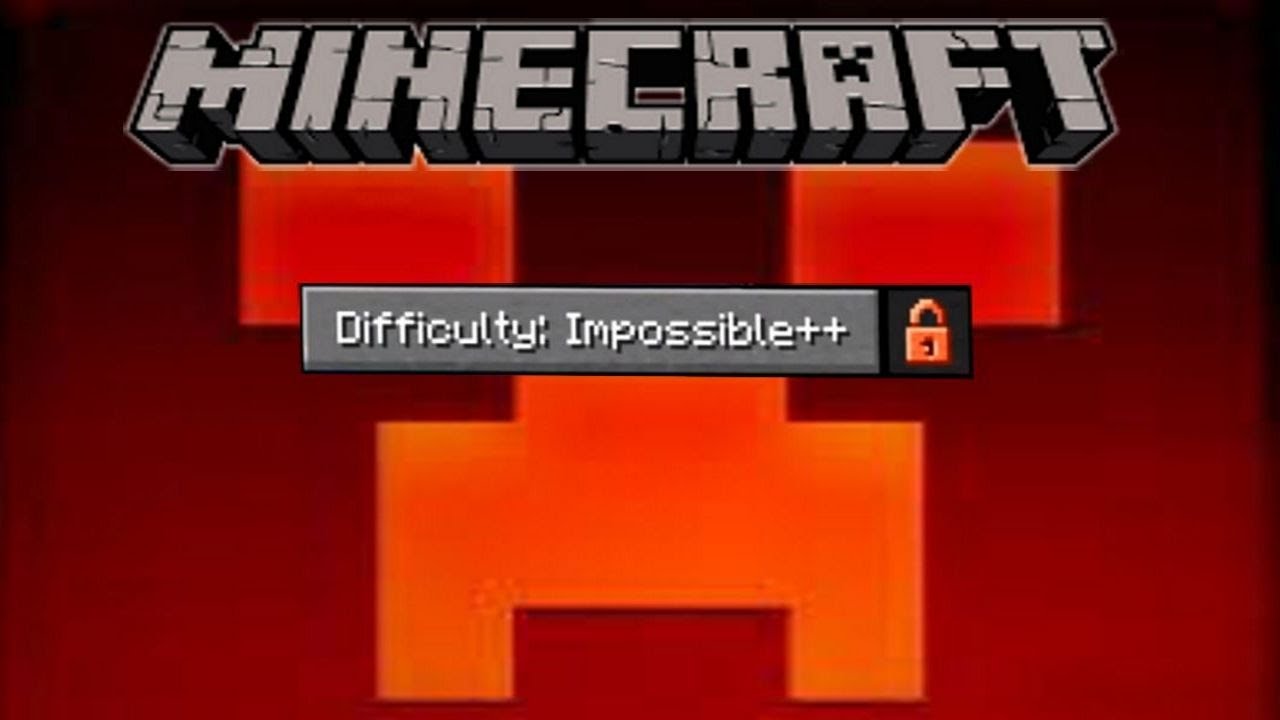 Beating minecraft's hardest difficulty - YouTube