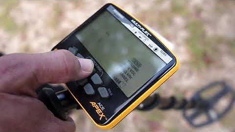 Garrett Apex Iron Separation Tests, тест на отделение железа при поиске