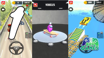 Car Climb Racing: Mega Ramps Gameplay Walkthrough #1 - Level 1 ~ 11 (Android, IOS)