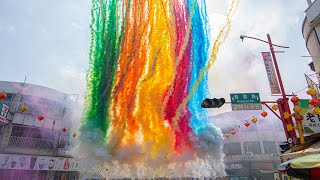20221029高雄廣澤殿 旗山天后宮 左營金虎爺會謁祖進香 彩煙