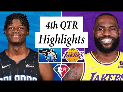 Orlando Magic vs. Los Angeles Lakers Full Highlights 4th QTR | 2021-22 NBA Season