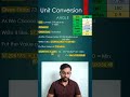 "Unit Conversion In One Minute! | Angle And Time Units" #education#shorts #viral #unitconversion