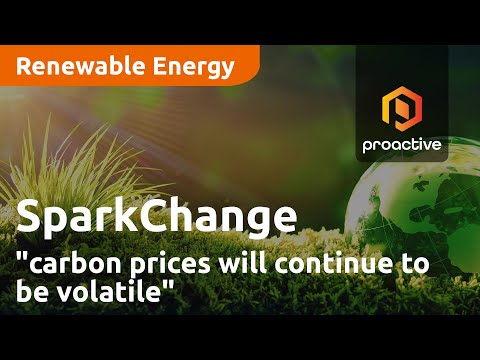 SparkChange Head of Sales says "carbon prices will continue to be volatile"