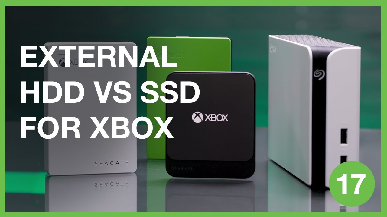 External HDD vs SSD for Xbox  Inside Gaming With Seagate 