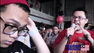 M.Y. Battles: Zain Azrai Vs Hisham Tha MC - MALAYSIA VS SINGAPORE RAP BATTLE
