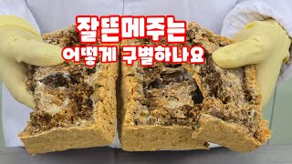 잘띄운메주는 발효식품을 연구하는오가농원명품메주 국산콩메주 대원콩 정월장[잘뜬메주고르는방법]