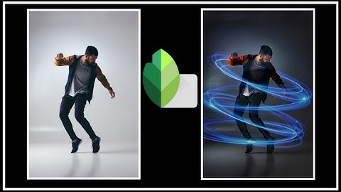 | How To Edit Your Photo On Snapseed | NEON SPIRAL EFFECT | Tricks | Photo Editing | Tutorial | Best