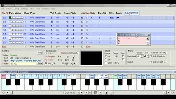 Sequetron 13.23 Sweep Tables - Intro & Editing