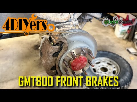 How to Replace the Front Brakes on a GMC Sierra 1500HD GMT800