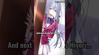 Ichinose Has Tried To Destroy Every Girl Kiyotaka Has Ever Had An Interest In