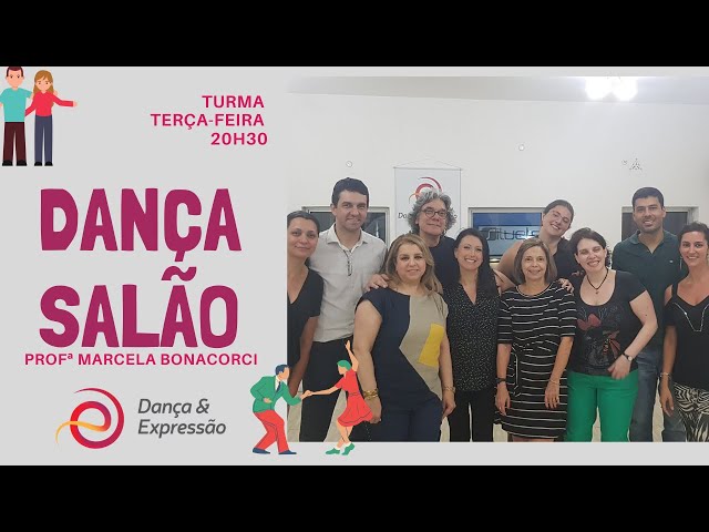 Aula de Dança de Salão, profª Marcela Bonacorci. Turma avançada, nessa aula a nossa professora ensina um passo de Bolero