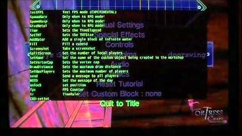 FortressCraft - Chatpad / Keyboard Tutorial