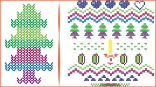 Create a christmas knitted text effect in adobe illustrator