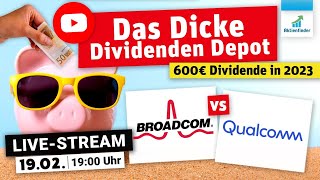 Dicke Dividenden 2023 – Qualcomm vs Broadcom