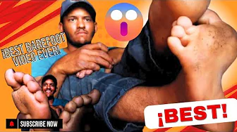 BEST Male Feet Video On YOUTUBE!