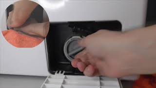 Как почистить фильтр стиральной машины Samsung WF8590NLW8