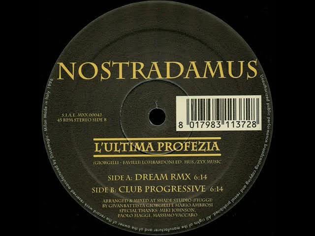 L'ultima Profezia (Dream Mix) - Nostradamus