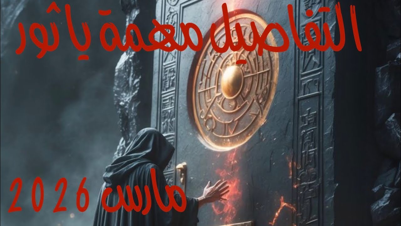 التفاصيل مهمة يا ثور في مارس 2026🔬