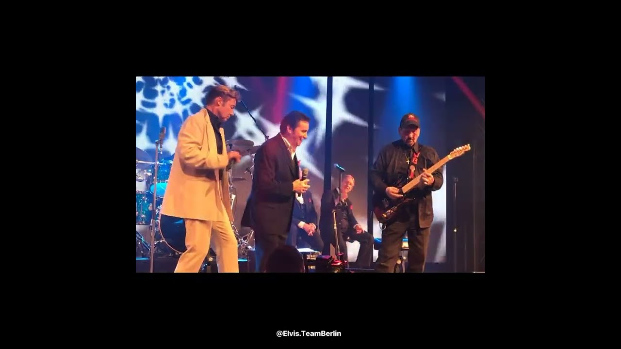 Elvis Team Berlin invited Dennis Jale, TCB-Band, Imperials, Ed Bonja and  ElvisFan-Clubs .Jan 2017 