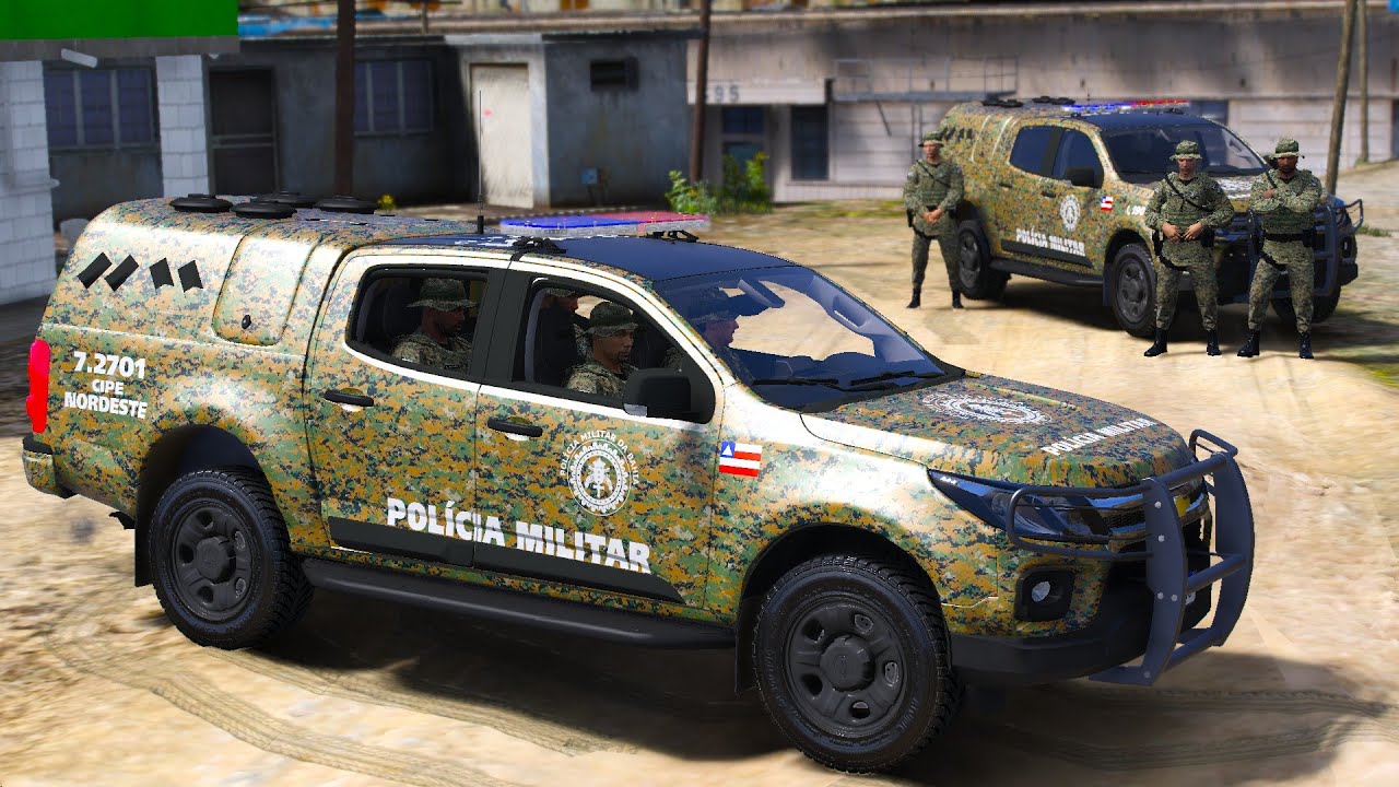 FORAGIDO É PRESO COM 3 ESCOPETAS | CIPE NORDESTE PMBA | GTA 5 POLICIAL