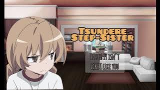 Spending the day with your Tsundere Step-Sister (ASMR) (F4A)