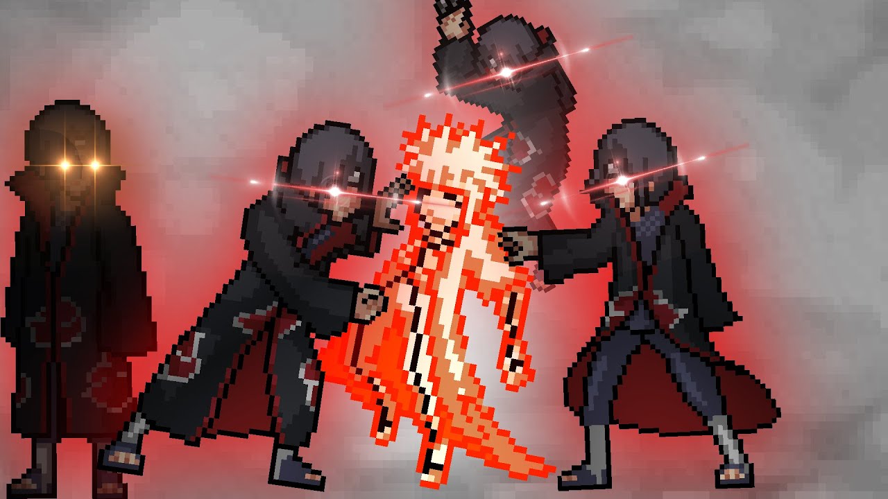 Itachi VS Minato All Forms In Jump Force Mugen