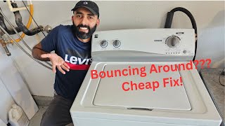 New Method To Fix A Kenmore/Whirlpool Washer That Is Bouncing Around!