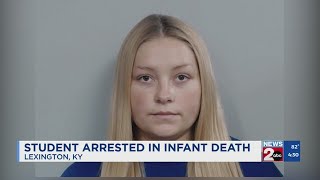 University of Kentucky student charged in infant's death