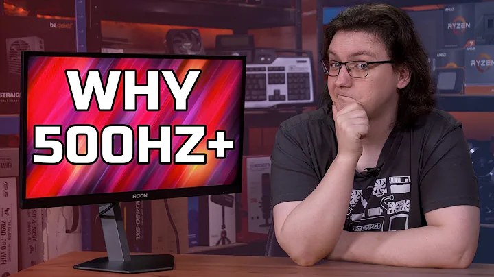 Why buy a 500Hz+ Gaming Monitor?