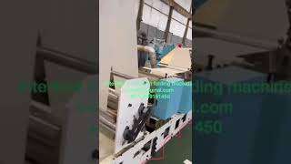 1/4 folded interfold napkin folding machine