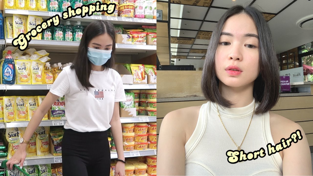 A DAY IN MY LIFE: ERRANDS + CUTTING MY HAIR SHORT?! 👀🙈 | It's A