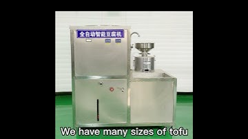 Automatic bean curd machine Bean curd milk bean brain integrated machine multi-functional equipment