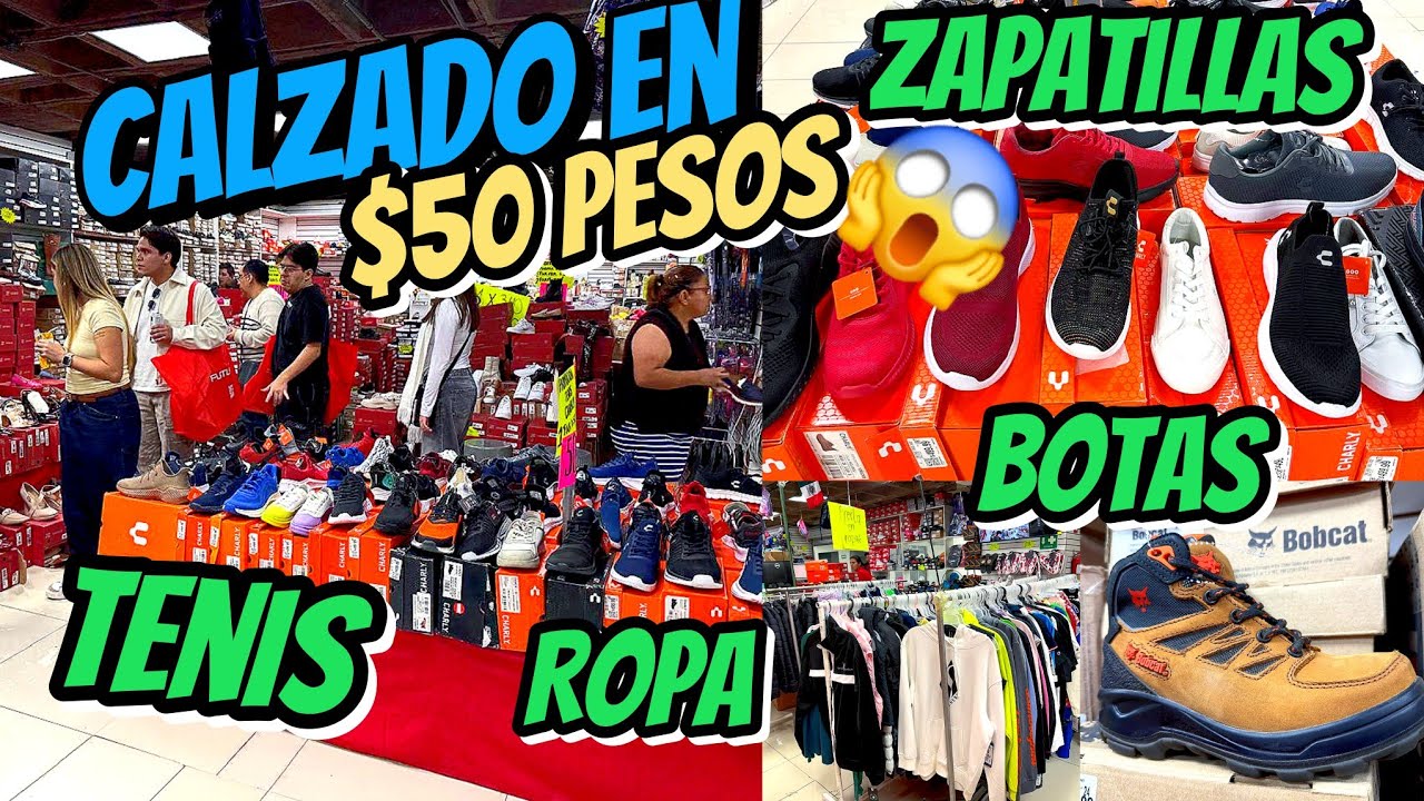 😱 Mega OUTLET BARATO de MARCAS ORIGINALES 🤔 Puma, Adidas, Charly... | Ropa y Zapatos en la CDMX 