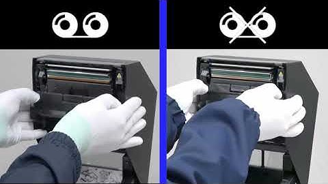 SATO CT4-LX Compact Desktop Printer - How to replace printhead