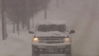 Lake-effect snow brings up to three feet in Upstate N.Y.