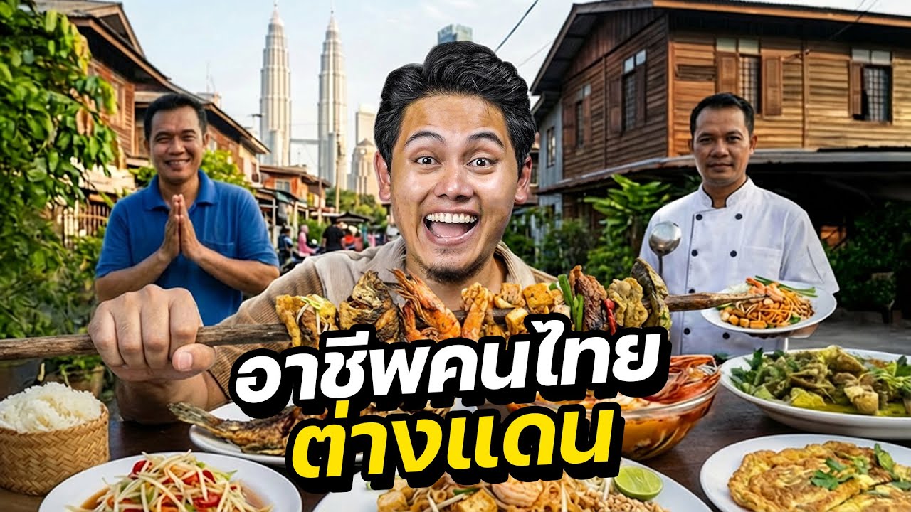 อาชีพคนไทยในต่างแดน รายได้วันละล้าน!? | MALAYSIA